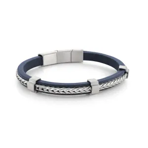 Leather & Franco Bracelet 7mm