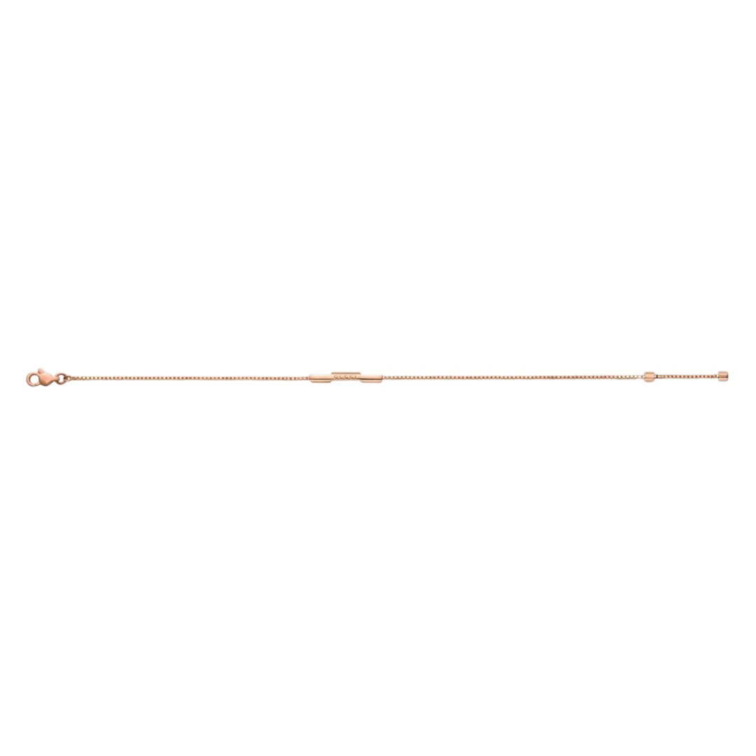Link To Love 18K Rose Gold 'Gucci' Bar Bracelet