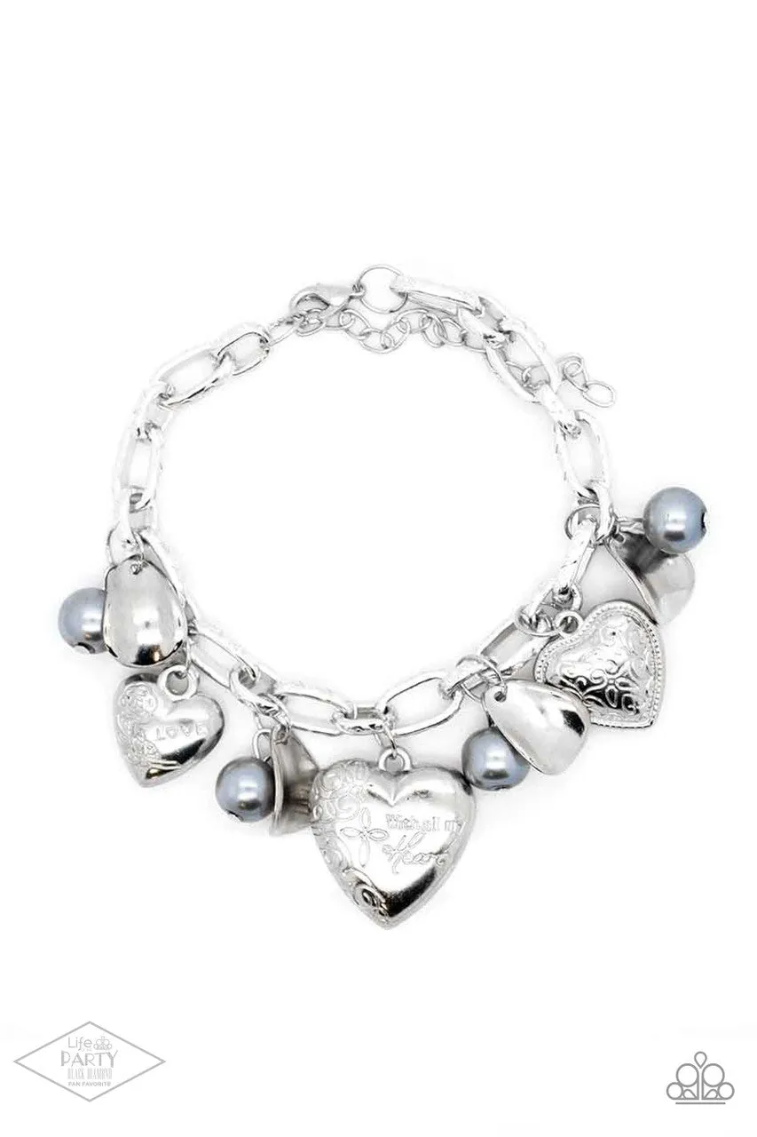 Love Will Find a Way Silver Paparazzi Bracelet