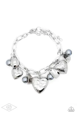 Love Will Find a Way Silver Paparazzi Bracelet