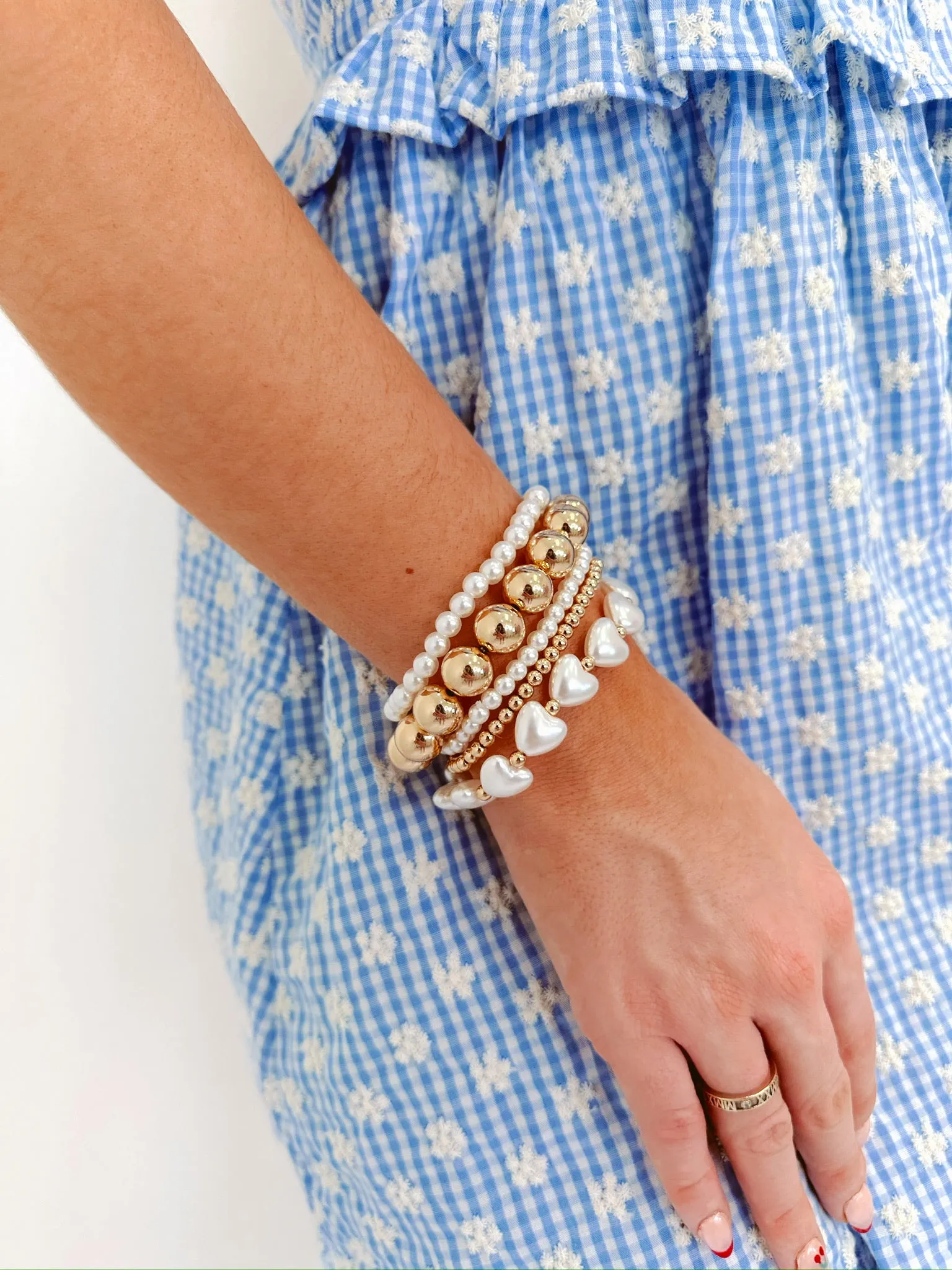 Luca Beaded Mixed Bracelet Set
