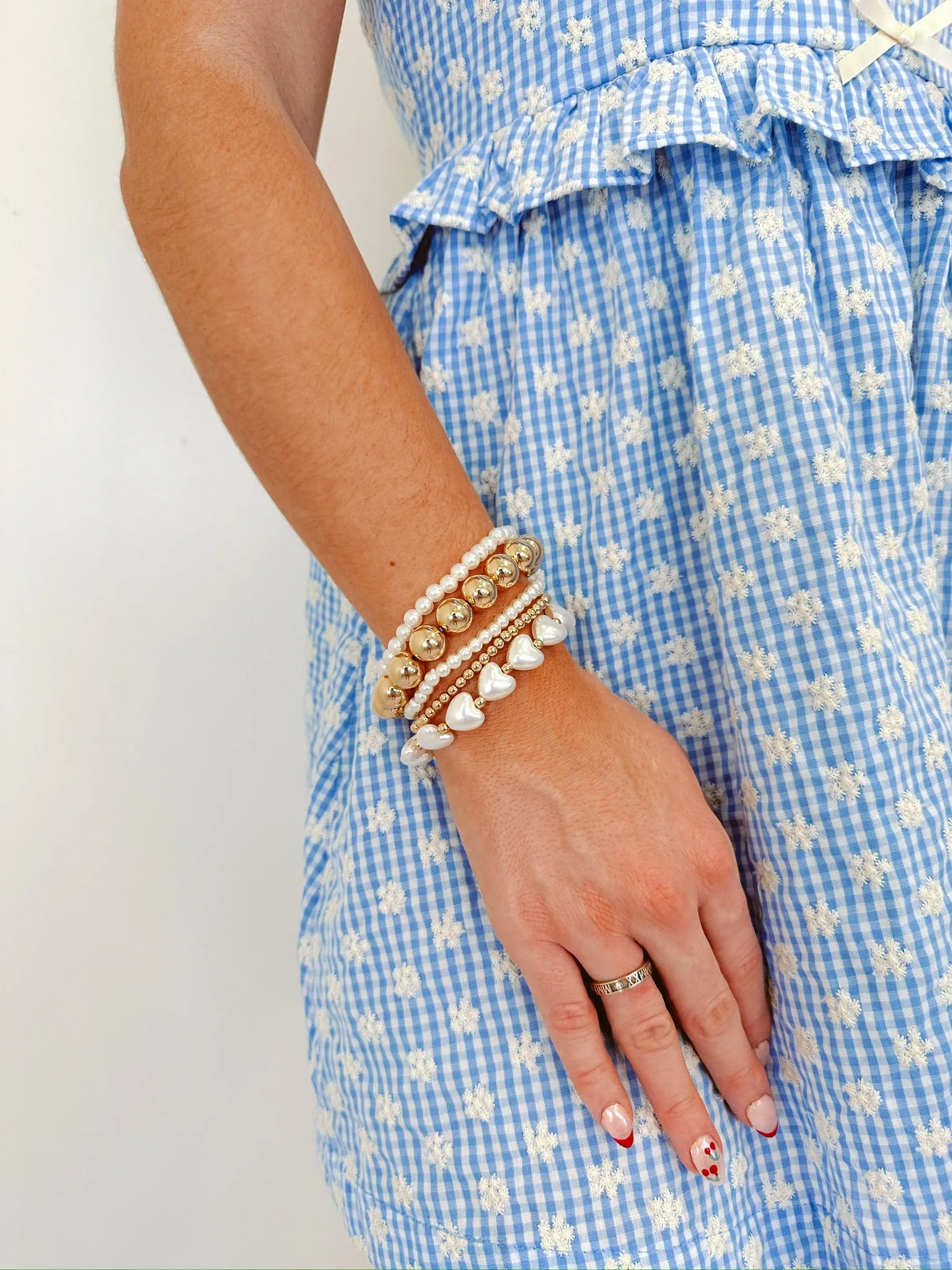 Luca Beaded Mixed Bracelet Set