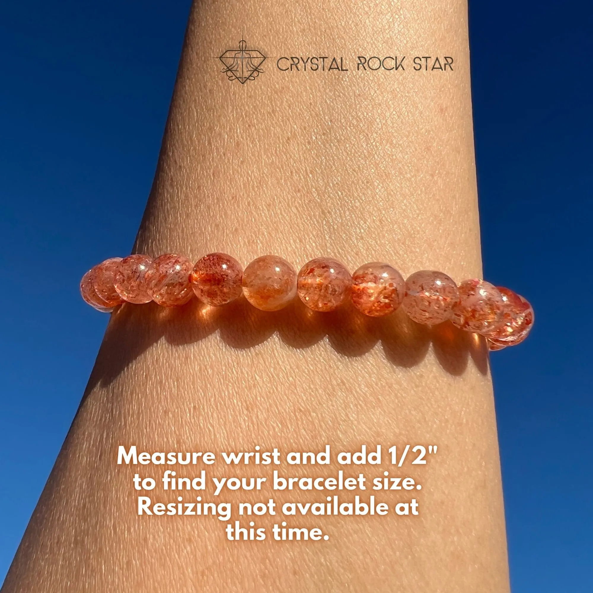 Luminous Arusha Sunstone Bracelet 7mm