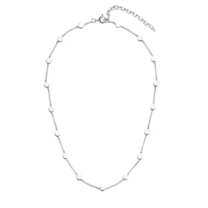Luna 925 sterling silver choker with moons