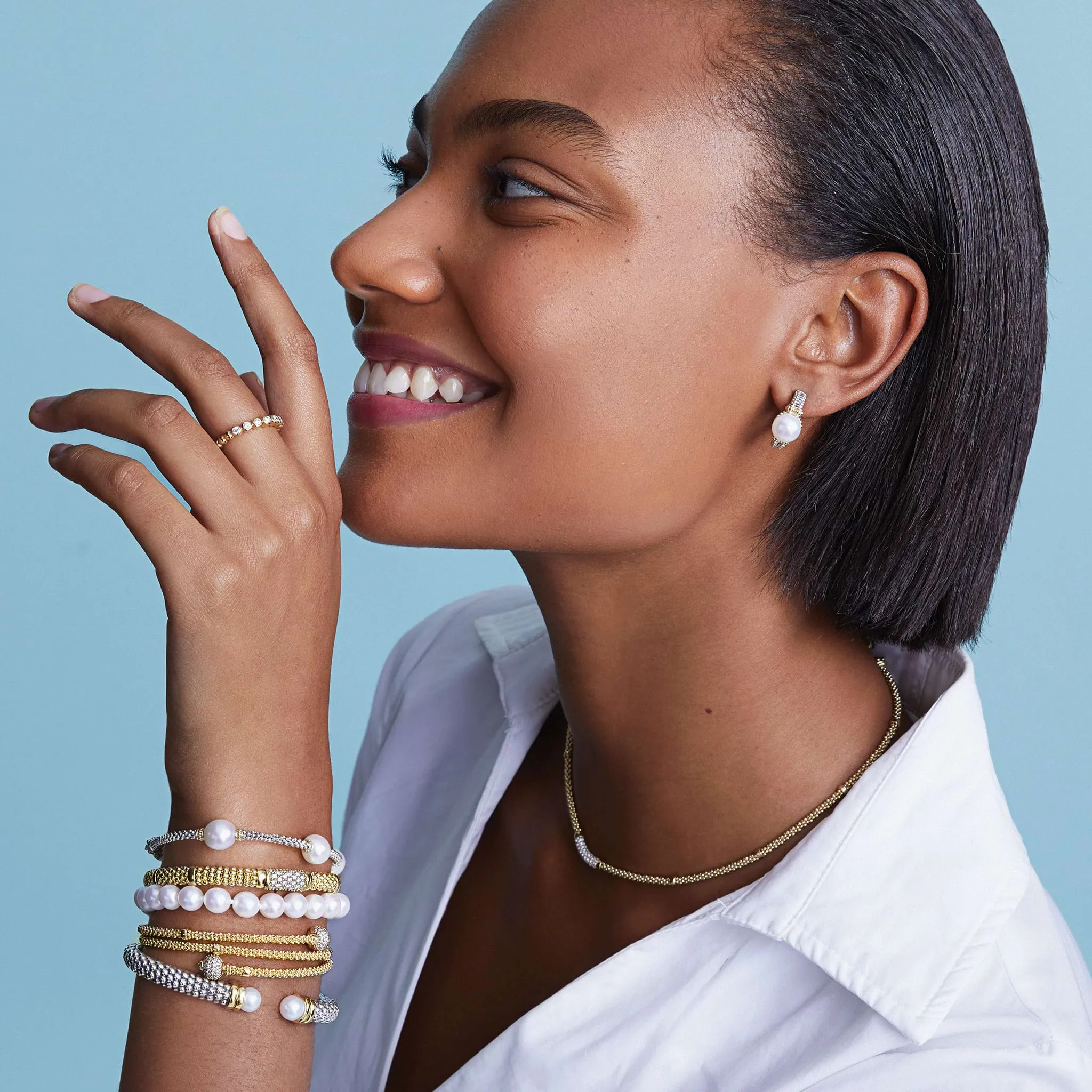 Luna Pearl Bracelet