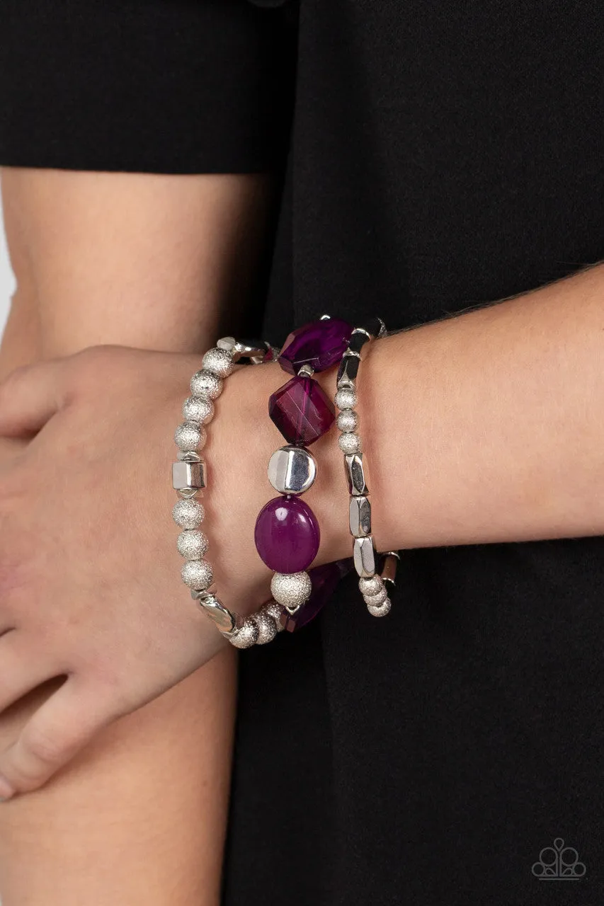 Marina Magic Purple Paparazzi Bracelet