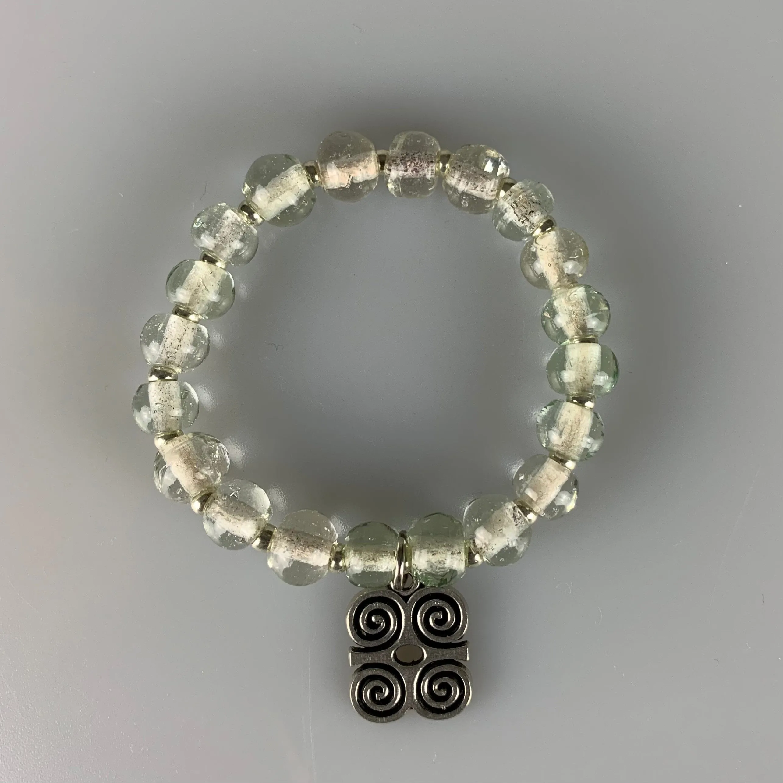 ME™ Recycled Glass Dwennimmen 7-inch Charm Bracelet