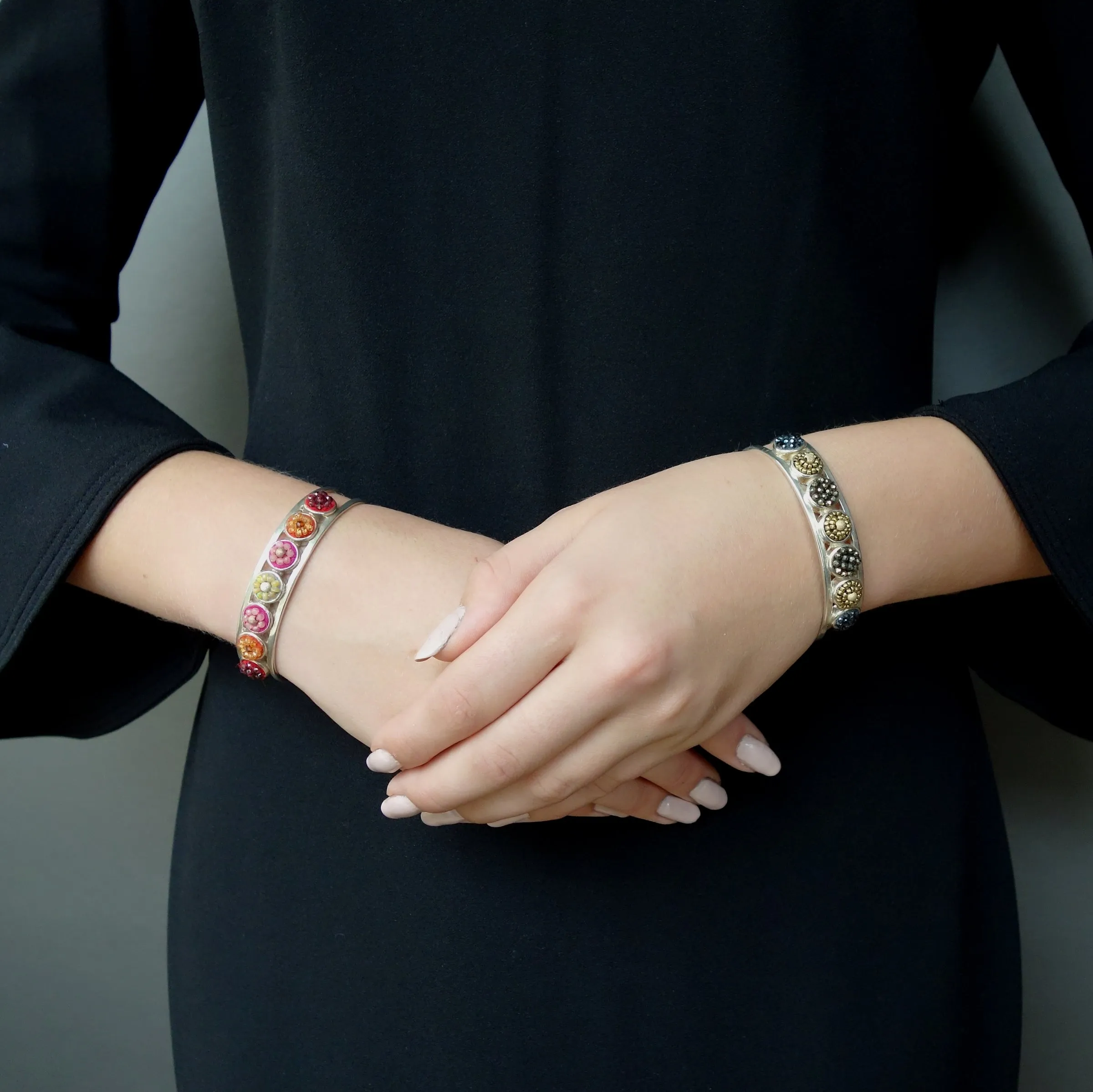 Midnight in Byzantium: Multi Mosaic Cuff
