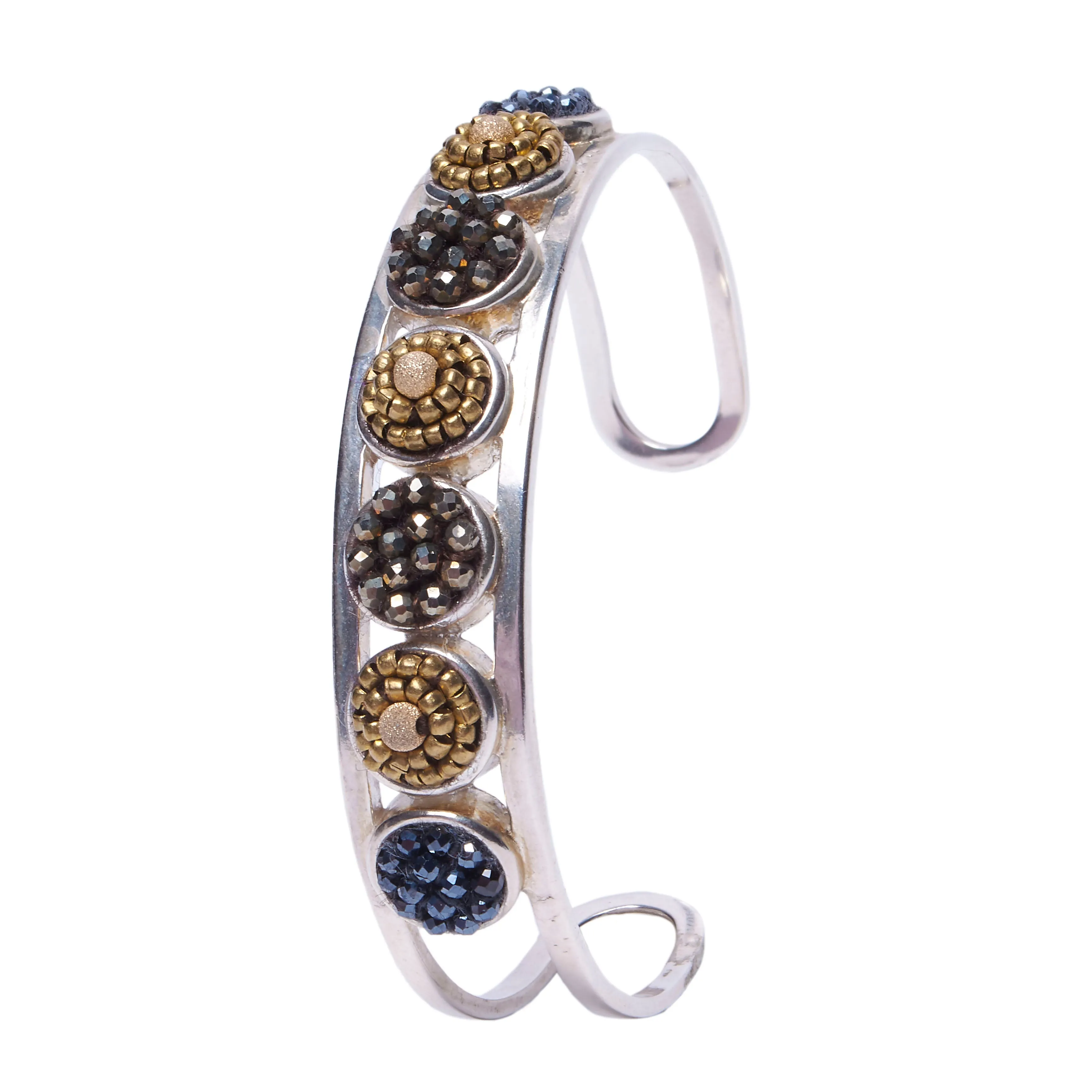 Midnight in Byzantium: Multi Mosaic Cuff