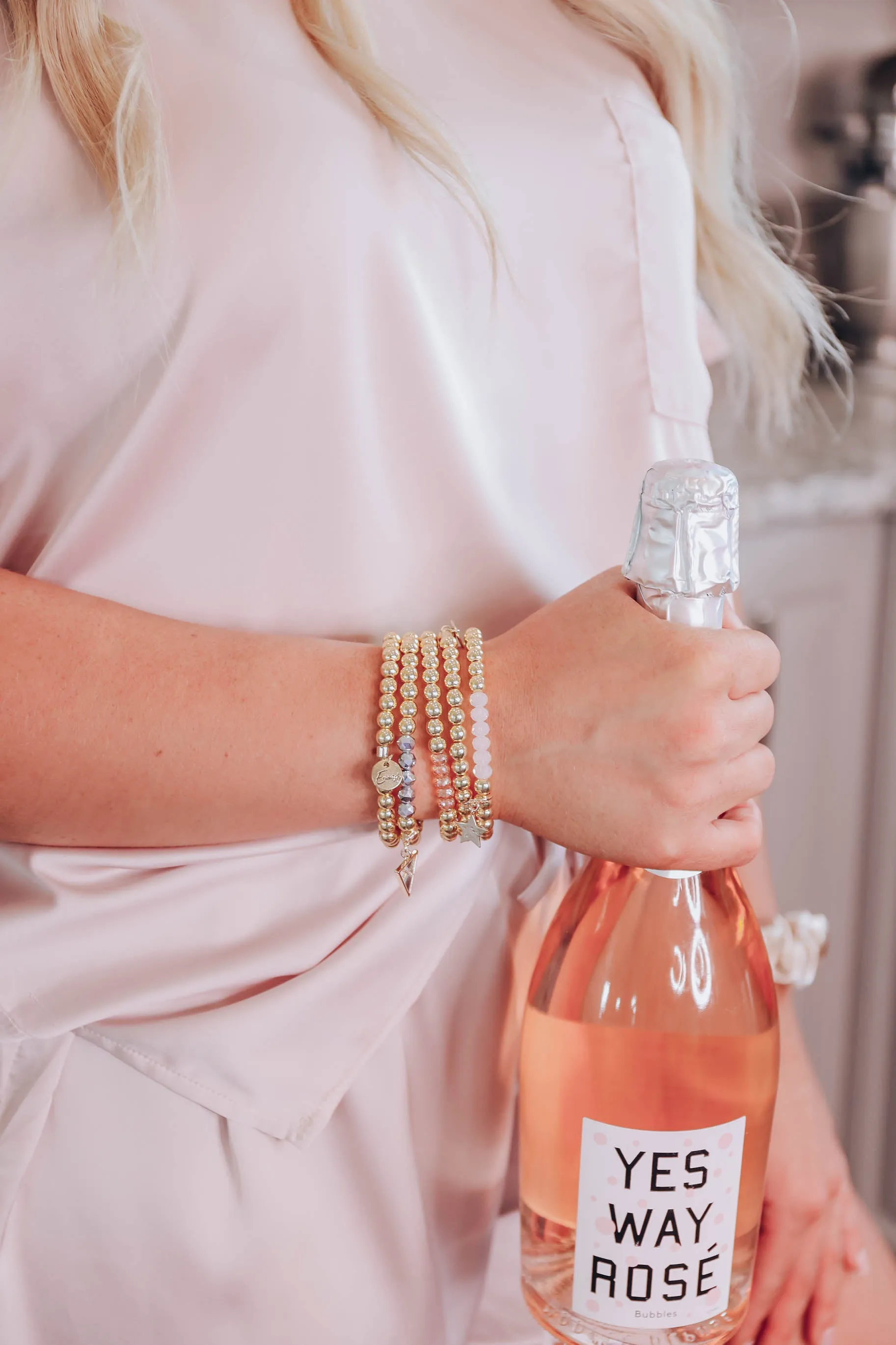 Mineral Bracelet Stack by Erimish - Neutral