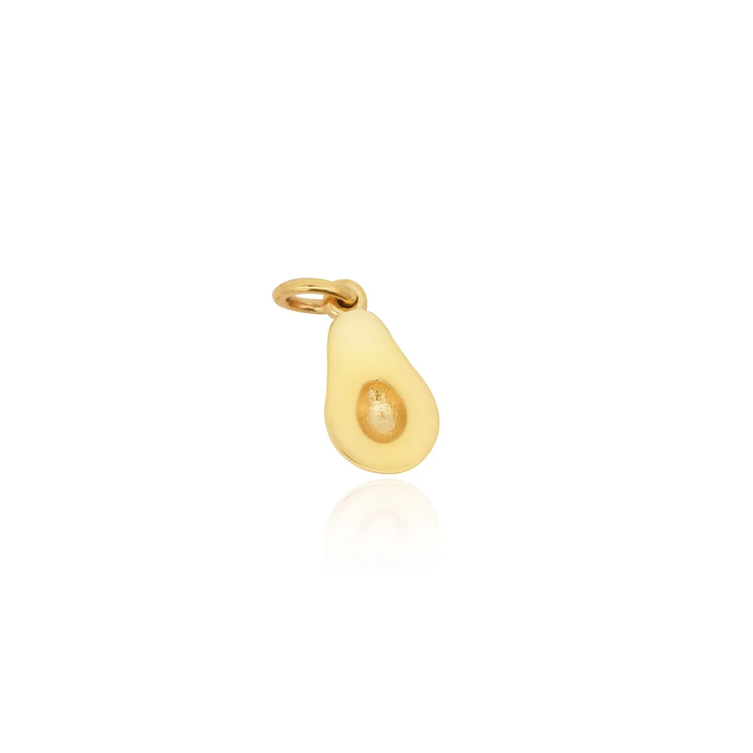 Mini Gold Avocado Charm