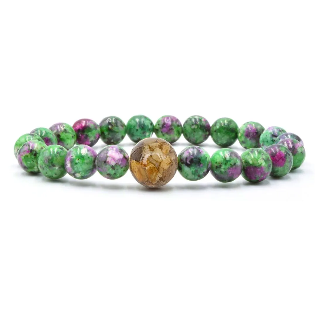 Missouri Stones   Ruby in Zoisite