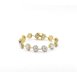 Mix Match Fancy Diamond Bracelet