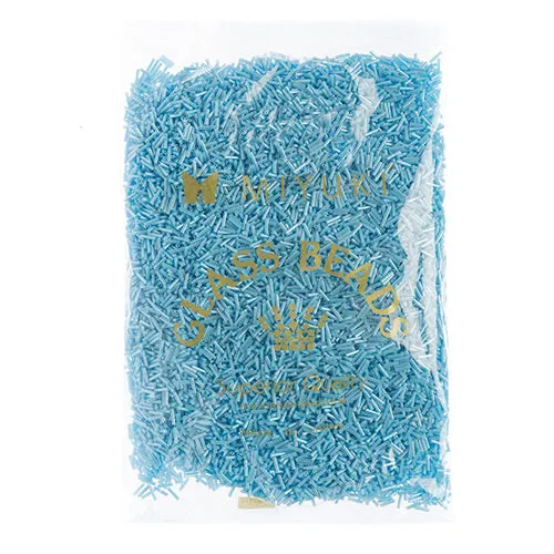 Miyuki Slender Bugle 1.3x6mm Light Blue Ceylon