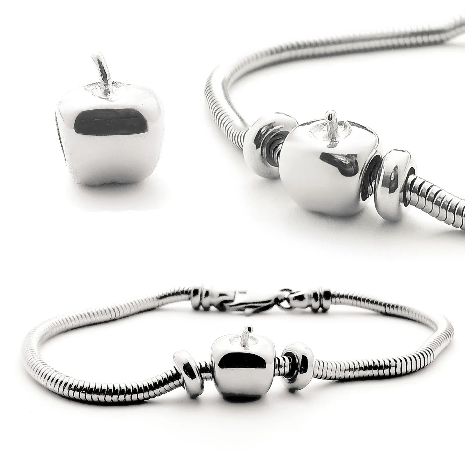 Moments Bracelet with Apple Charm