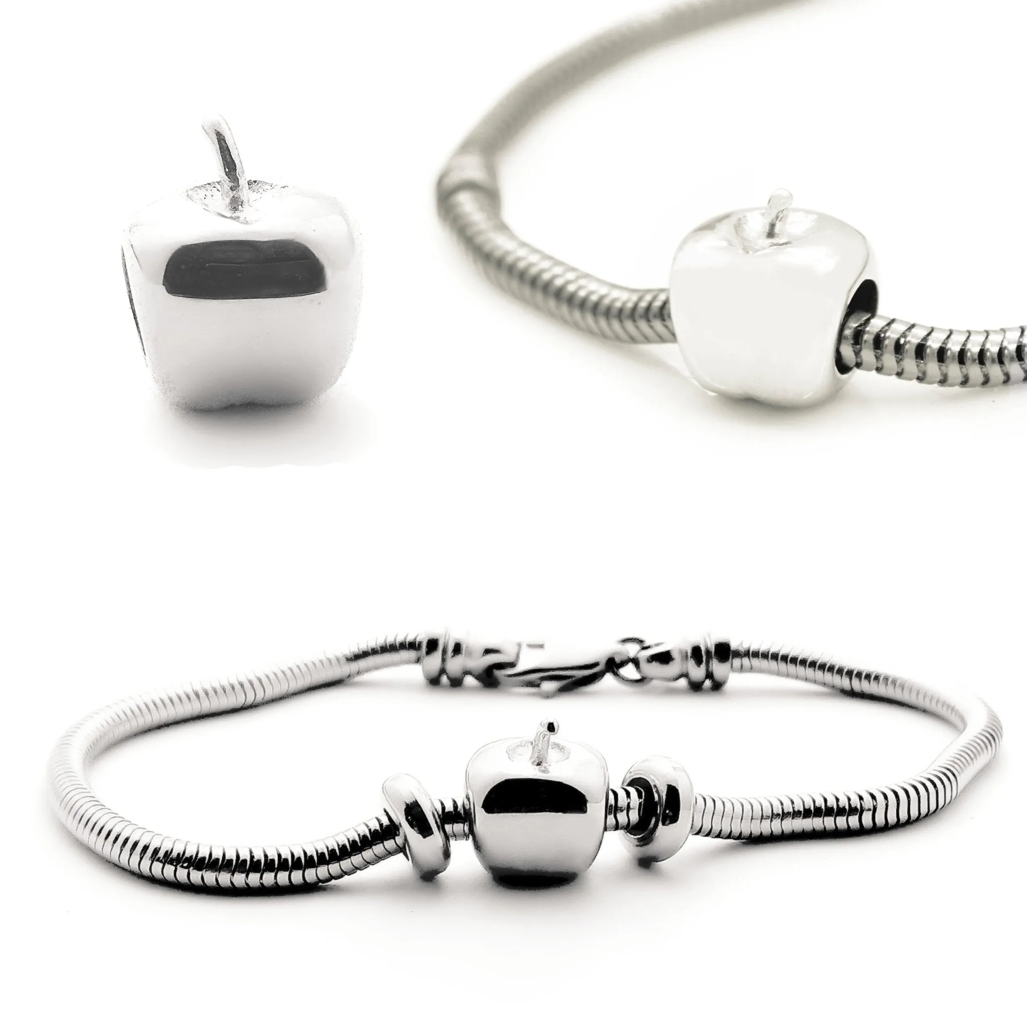 Moments Bracelet with Apple Charm