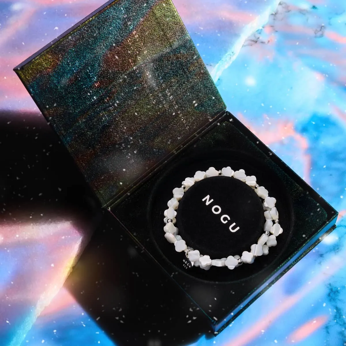 Mother of Pearl | .925 Sterling Silver | Clover Wrap