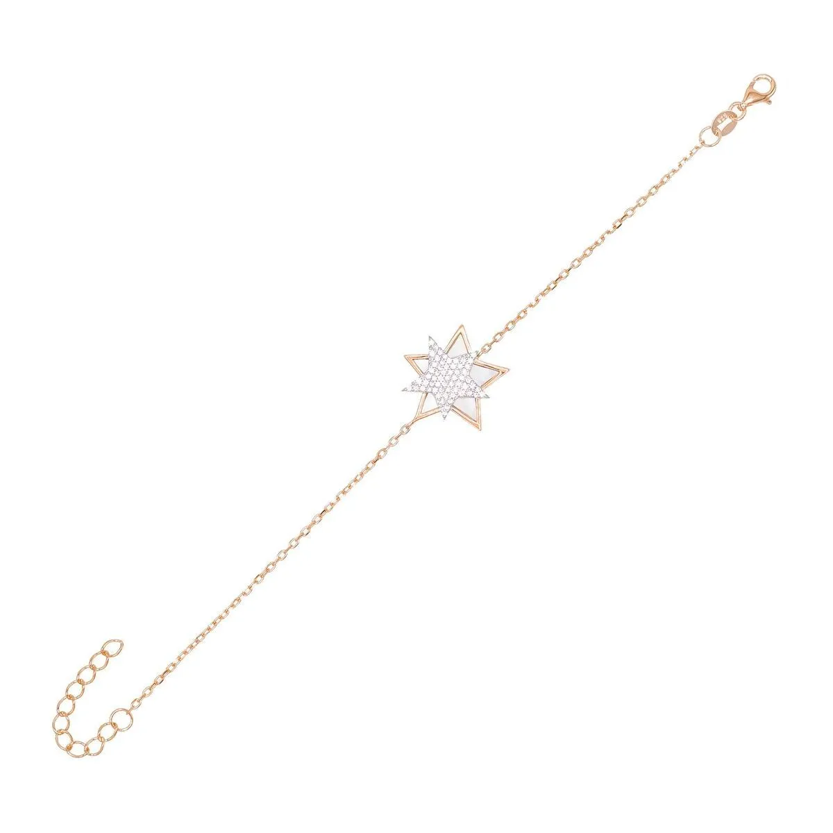Mother of Pearl Star Bracelet