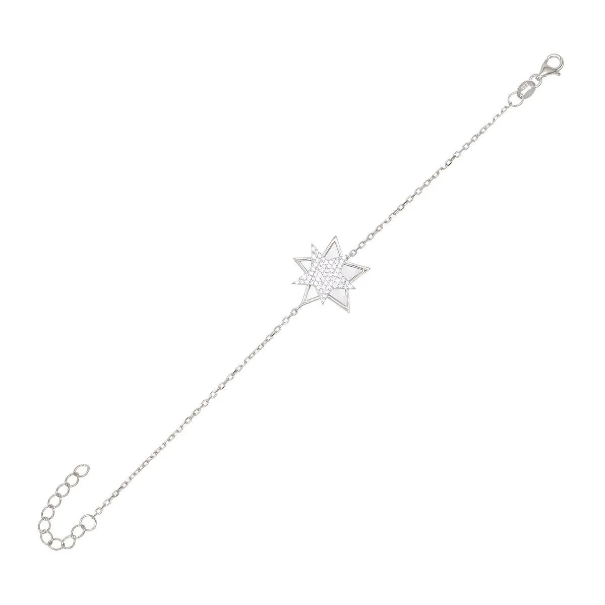 Mother of Pearl Star Bracelet
