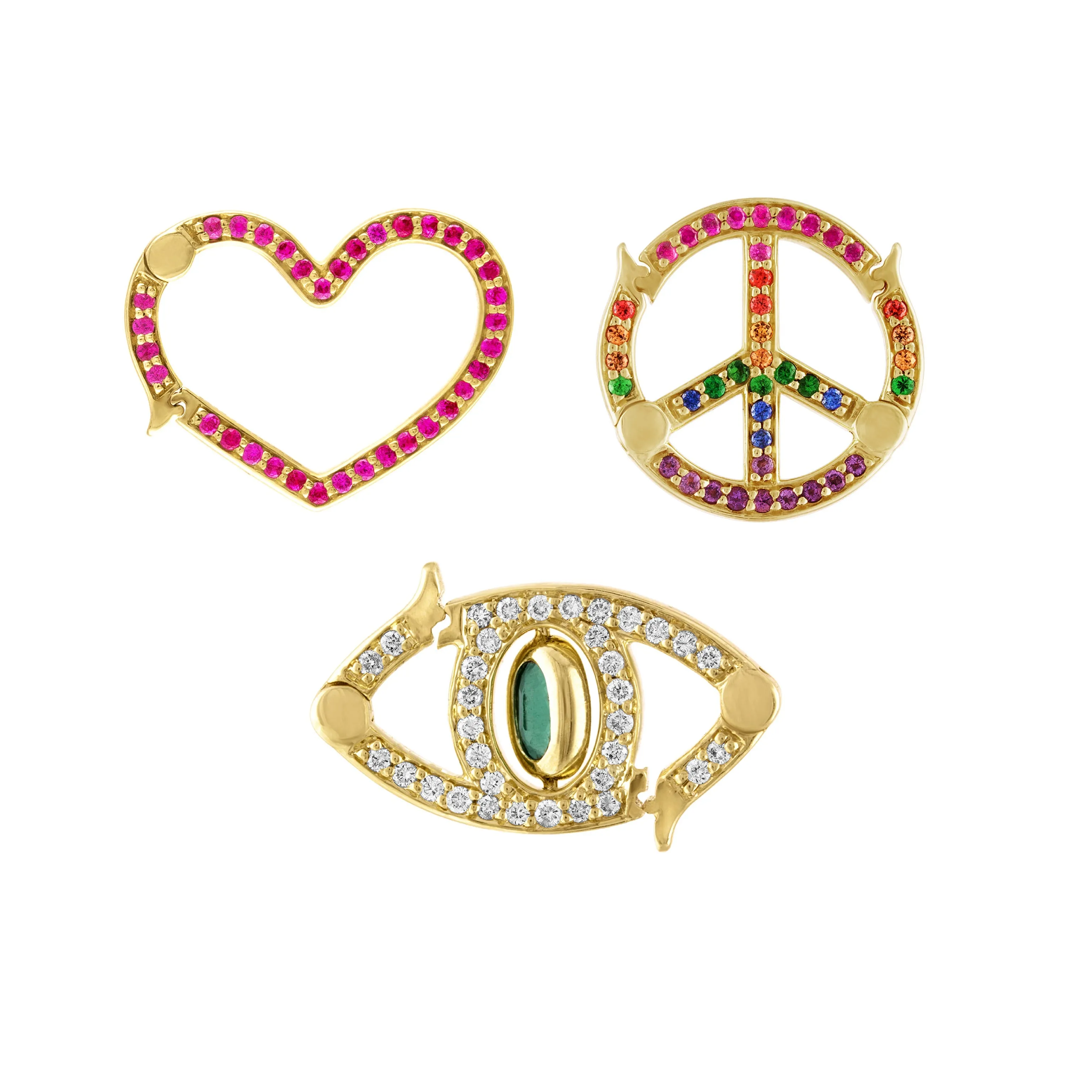 Motif Closure Locks Nacklace or Bracelet