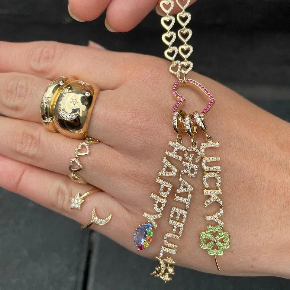 Motif Closure Locks Nacklace or Bracelet