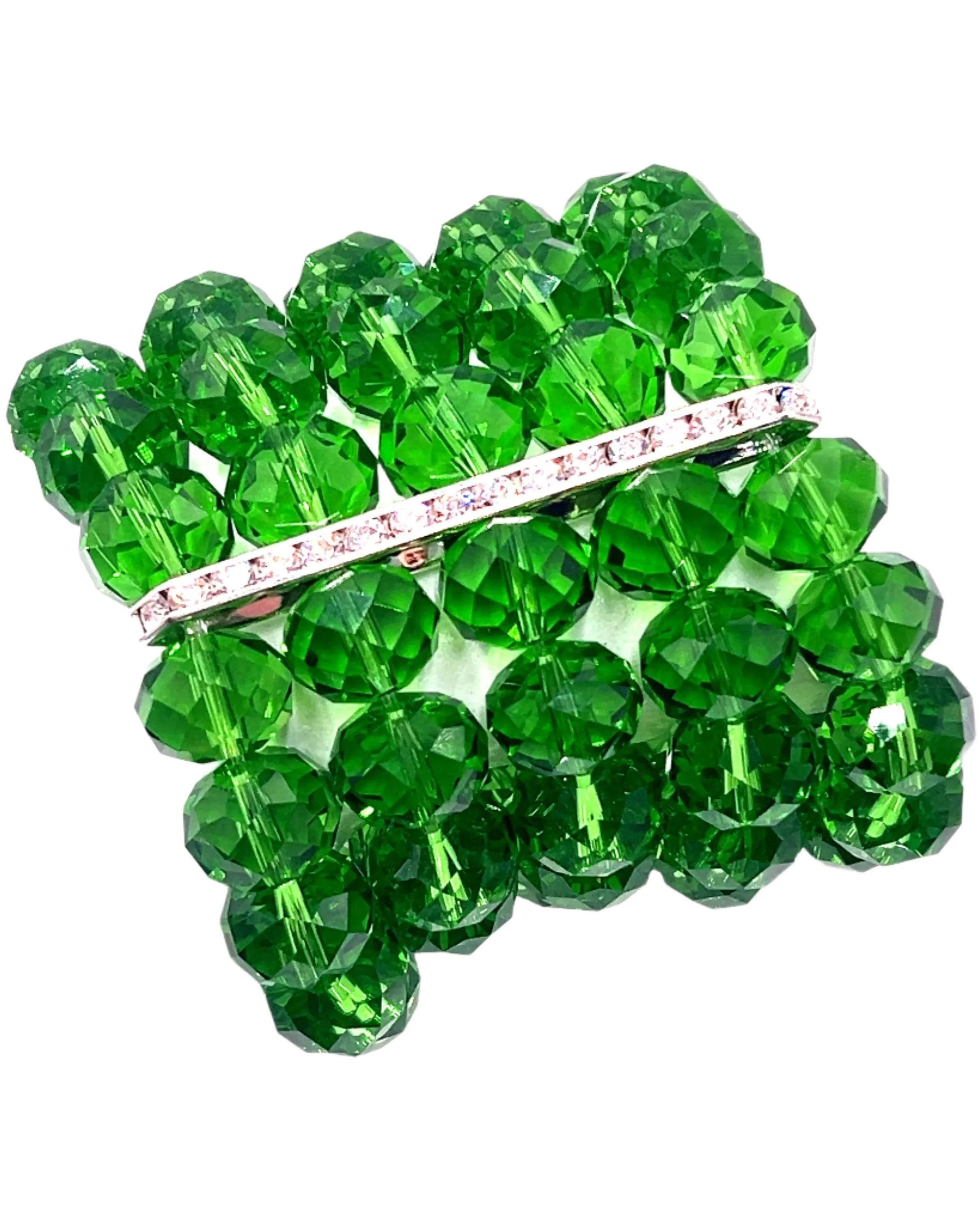 Multistrand Crystal Statement Bracelet