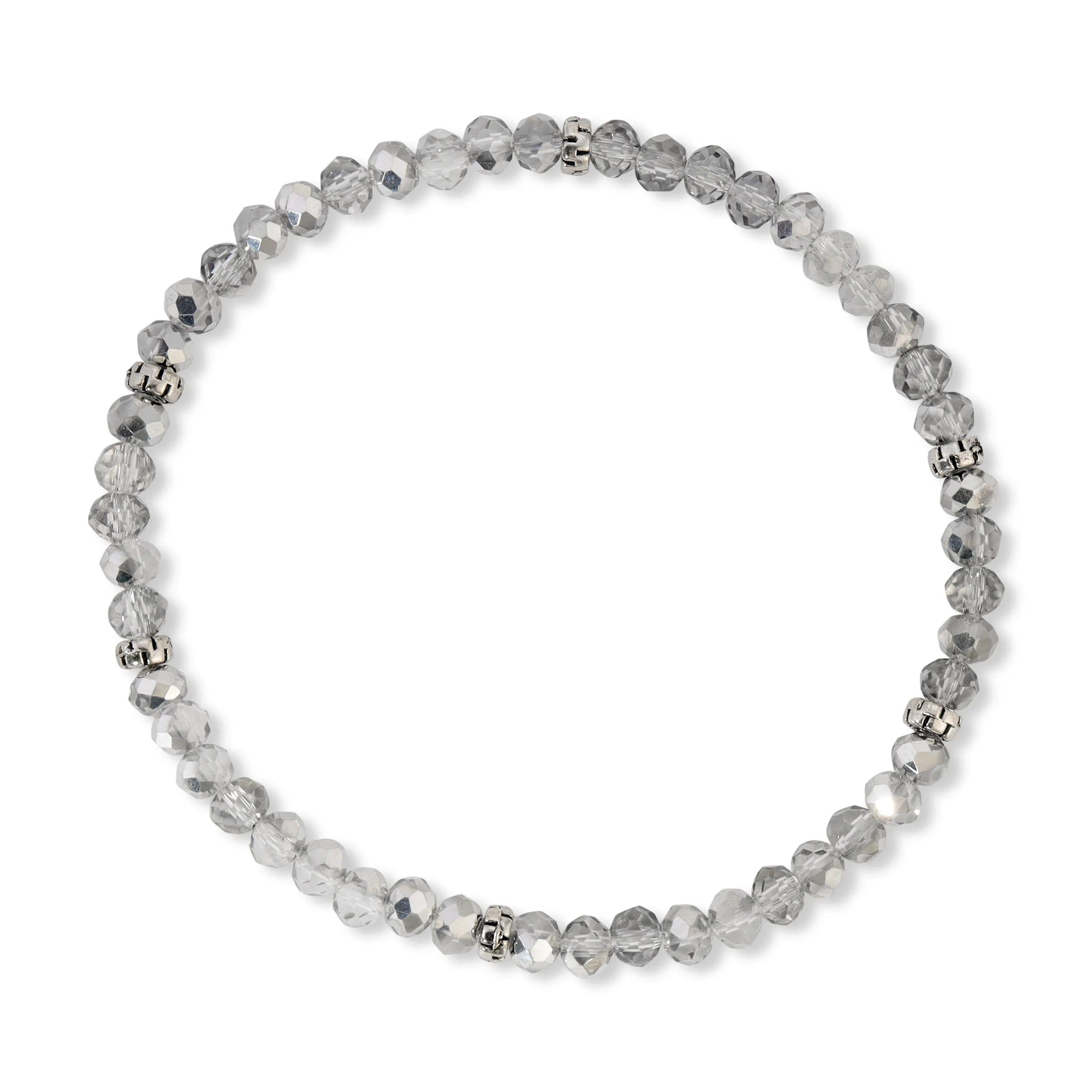 My FUN Colors Mini Crystal Bracelet Silver Crystal / Silver Accent
