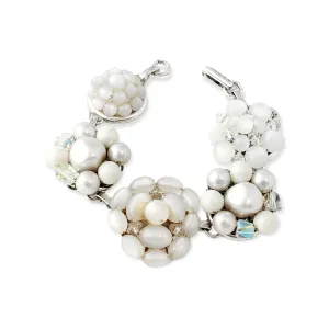 On Cloud Nine Vintage Cluster Bracelet