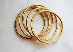 On-The-Go Gold Bangles