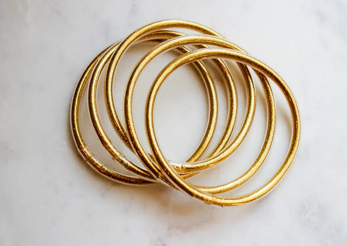 On-The-Go Gold Bangles