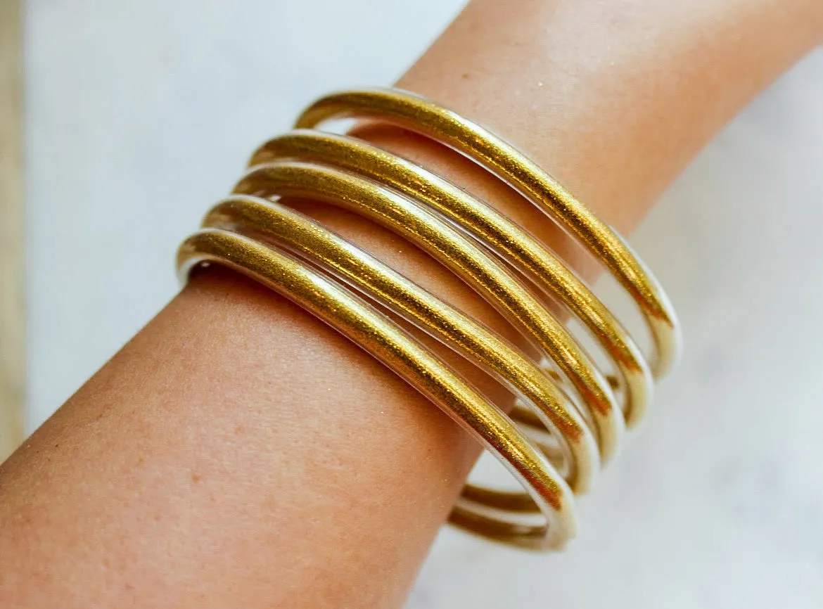 On-The-Go Gold Bangles