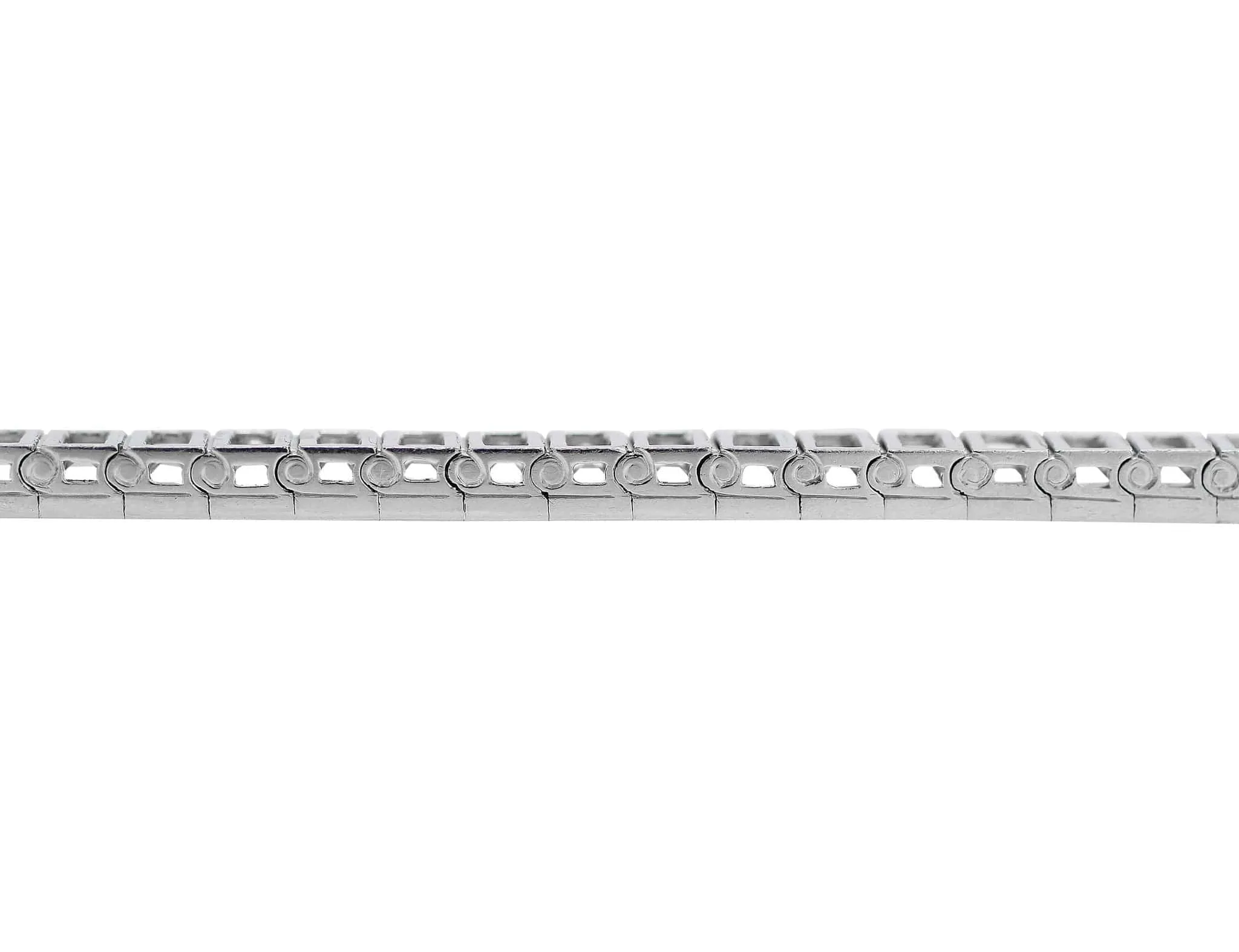 Oscar Heyman Platinum Diamond Bracelet