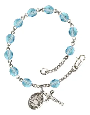 Our Lady of Consolation Custom Birthstone Rosary Bracelet