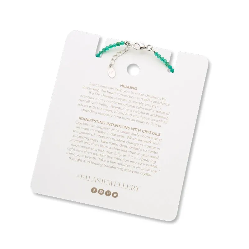 PALAS Aventurine Celestial Gem Bracelet