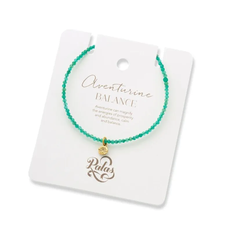 PALAS Aventurine Celestial Gem Bracelet