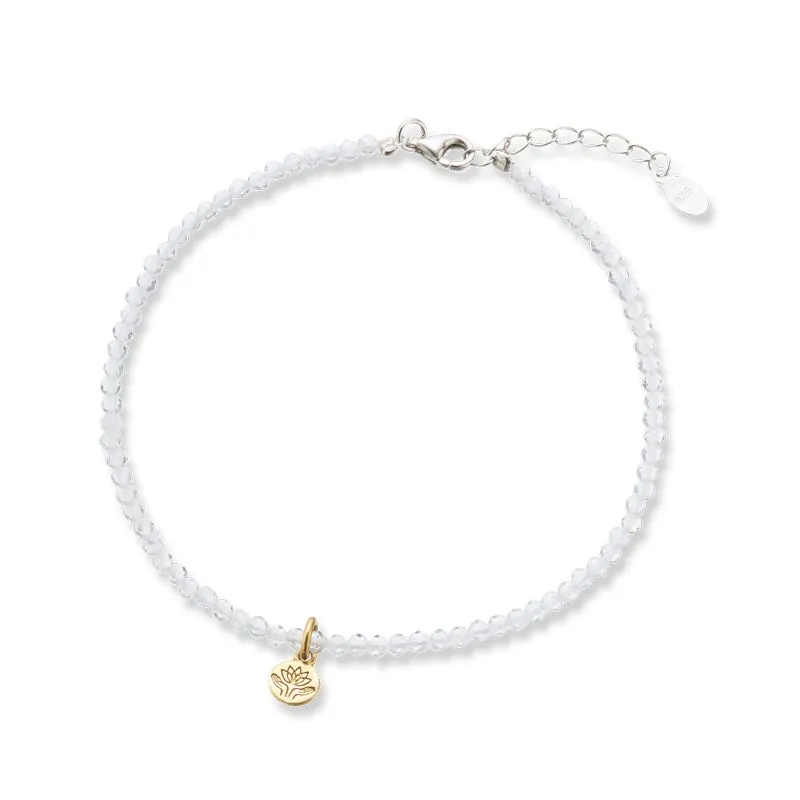 PALAS Crystal Quartz Celestial Gem Bracelet