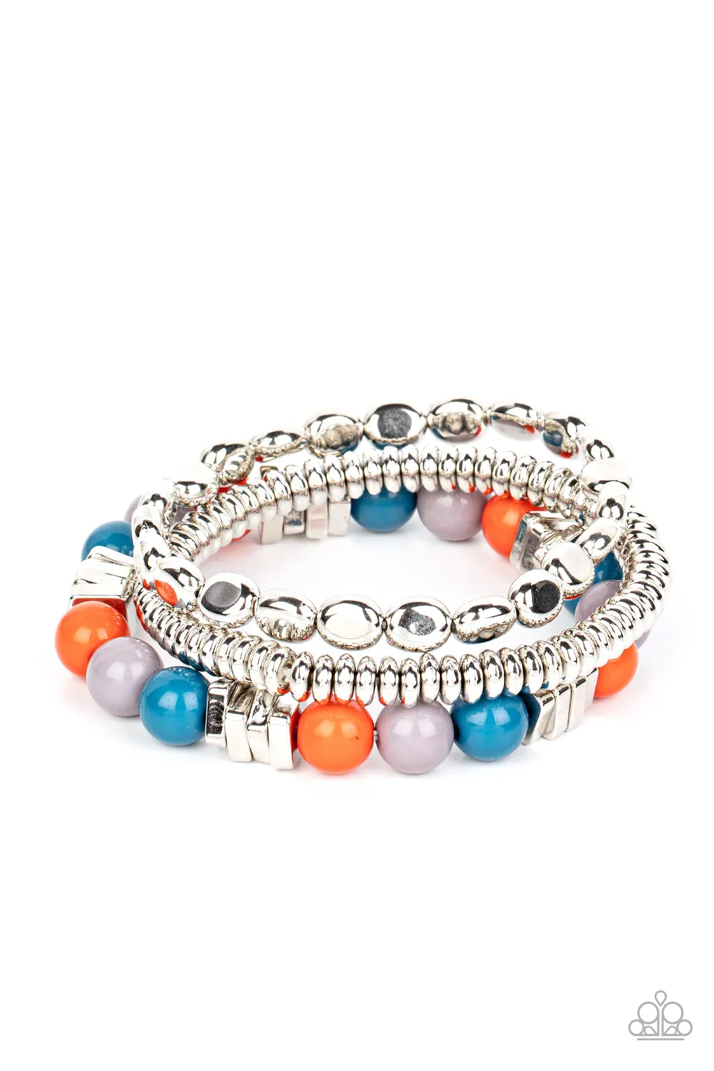 Paparazzi Tour de Tourist - Multi Stretch Bracelets