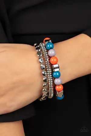 Paparazzi Tour de Tourist - Multi Stretch Bracelets