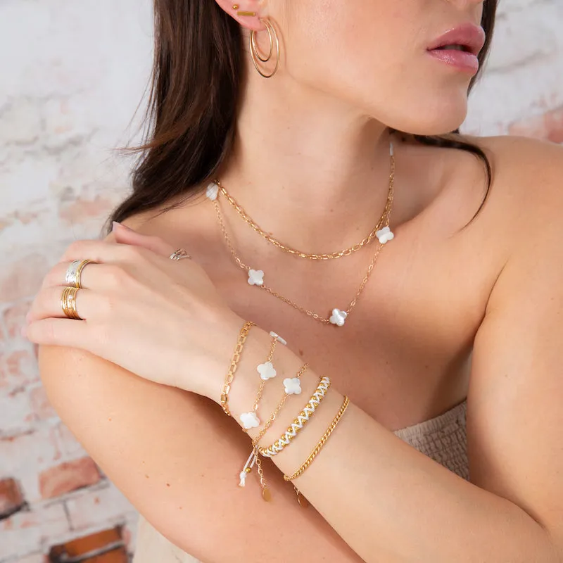 Payton Triple Clover Bracelet