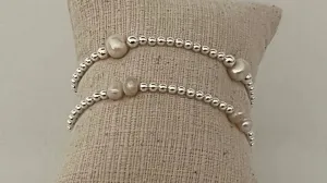 Pearl Bracelet - Sterling Silver