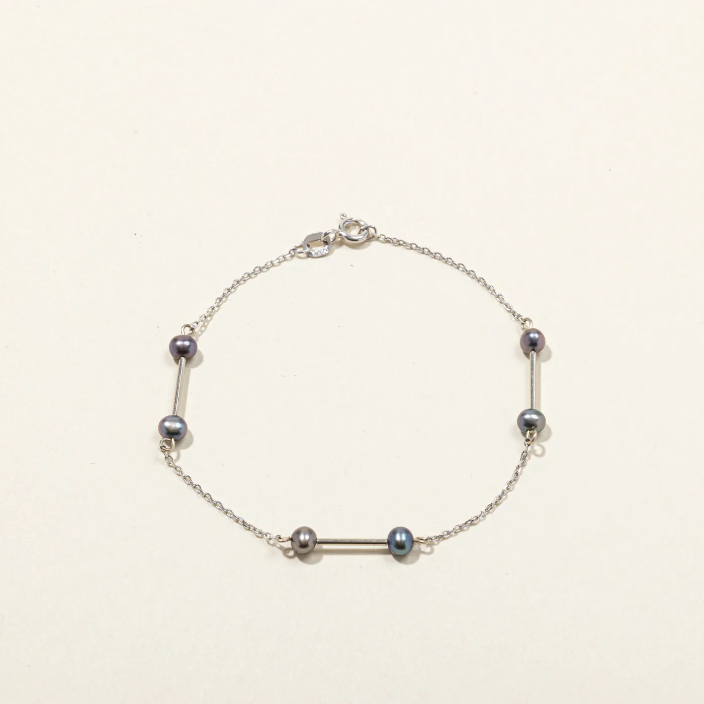 Pearl Chain Bracelet | 7"|