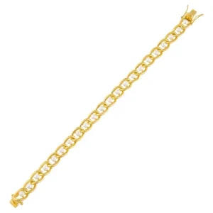 Pearl Chunky Link Bracelet