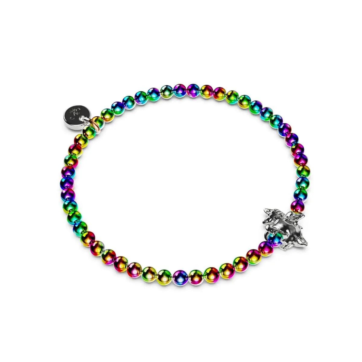 Pegasus | Unicorn Silver | Winged Unicorn Charm Bracelet