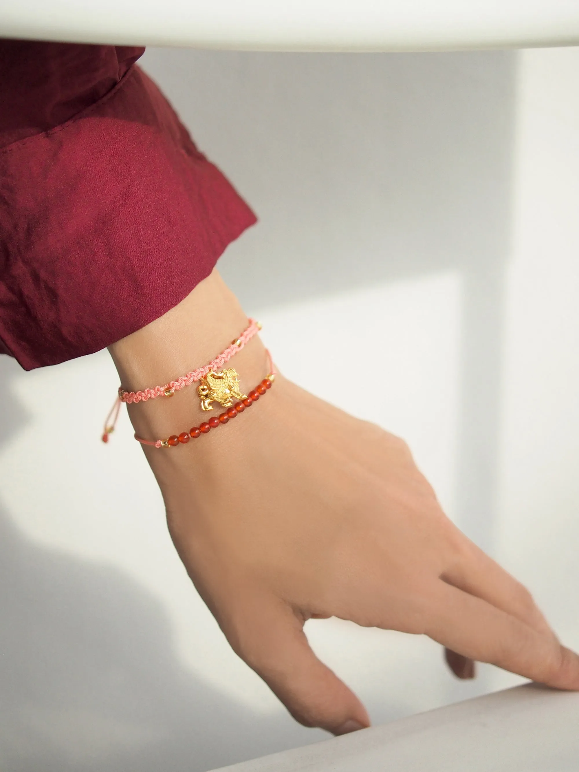 Pixiu Gold-Orose SET Bracelets / Favora - Lucky