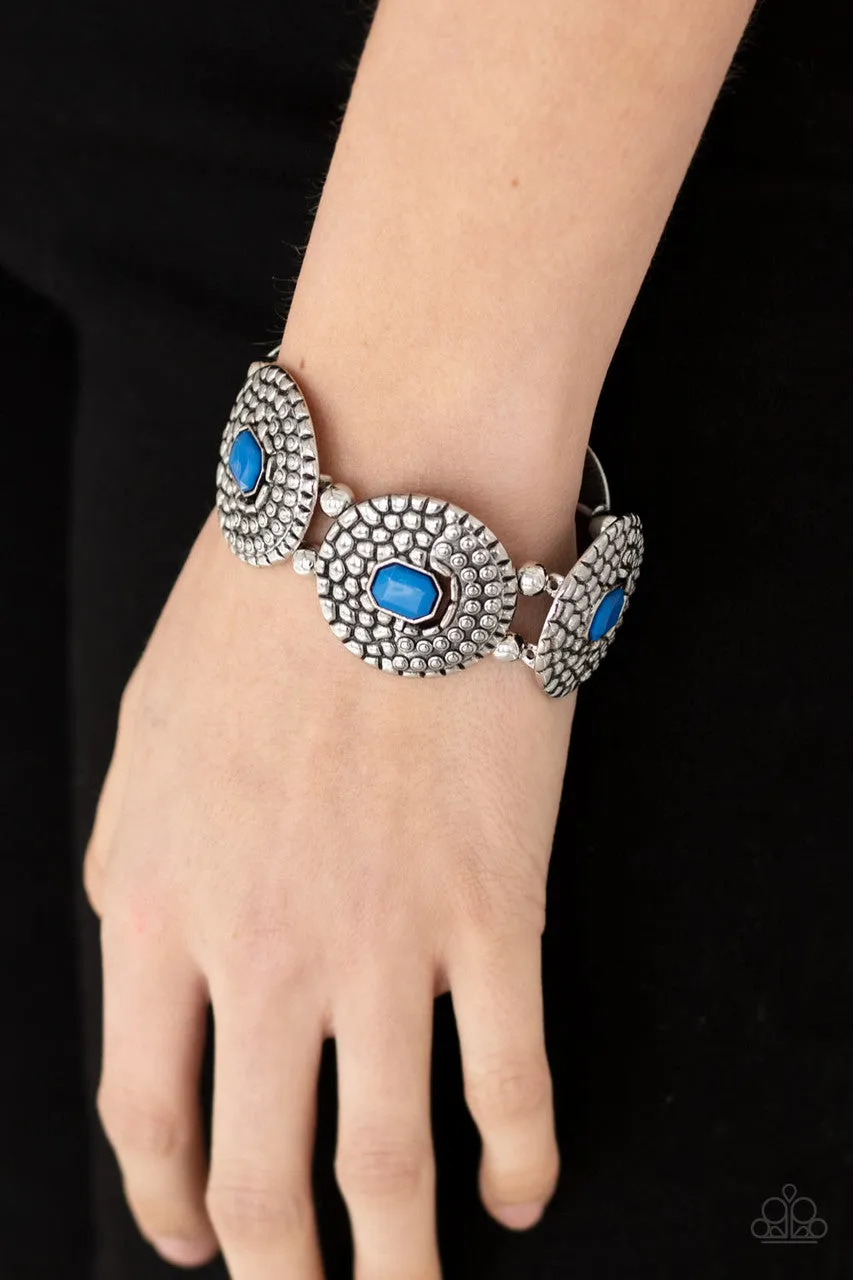Prismatic Prowl Blue Paparazzi Bracelet