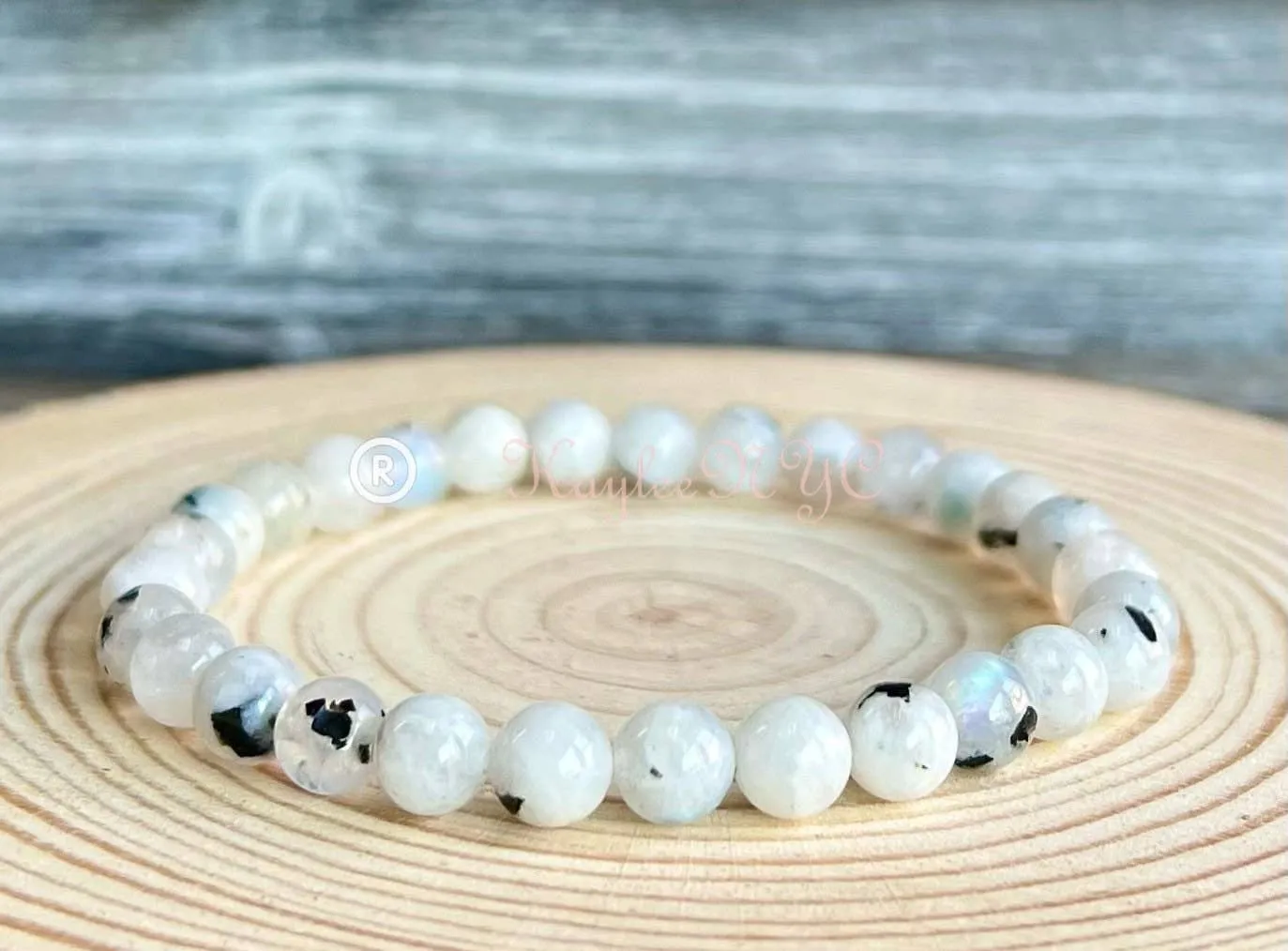 Rainbow Moonstone Bracelet
