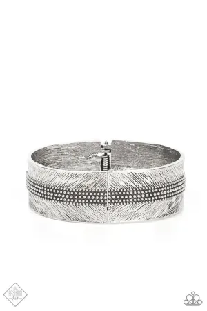 Rancho Refinement Silver Paparazzi Bracelet