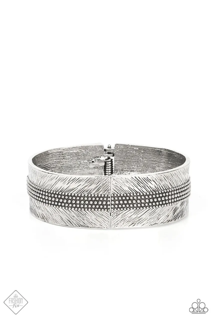 Rancho Refinement Silver Paparazzi Bracelet
