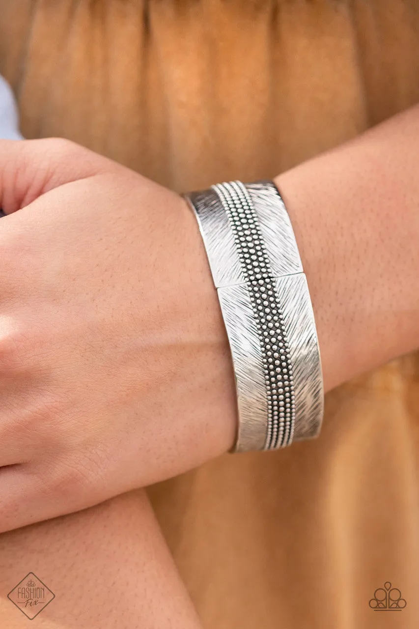 Rancho Refinement Silver Paparazzi Bracelet
