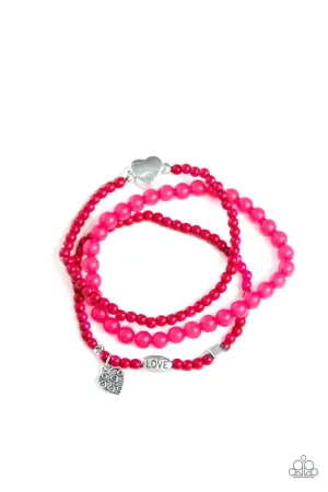 Really Romantic Pink Paparazzi Bracelet